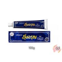 ราคา (1หลอด) Natural Thai Herbal Toothpaste 100 g รุ่งอรุณ ยาสีฟัน สมุนไพร ✨ (29722713823)