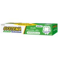 ราคา LeeMart ยาสีฟัน ซิสเท็มม่า SYSTEMA 40G ซิสเทมม่า แคร์ แอนด์ โพรเทคท์ ซิสเทมมา สูตร สปริงมิ้นท์ สีเขียว ขนาด 40 กรัม (20521625001)