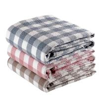 ราคา S ผ้าห่ม ผ้าฝ้าย100% ทอ 6 ชั้น มี 3 สี ขนาด 5 ฟุต (150 x 200 ซม.) (47760929329)