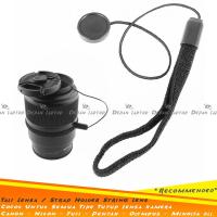 ราคา ที่ใส่สายเลนส์ ฝาปิดเลนส์แบบสตริง กล้องสากล Canon Nikon Tamron Sigma Sony (23753349993)