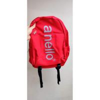 ราคา กระเป๋าสะพาย anello ขนาดเล็ก สีแดงจี๊ดจ๊าด logo ใหญ่เบิ้ม Mini Daypack (6136261326)