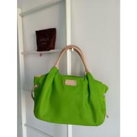 ราคา มีตำหนิ Kate Spade Diaper Bag ผ้าร่ม แต่งหนังแท้ มือสอง ของแท้ (14576437388)