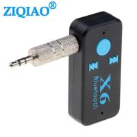 ราคา Car Bluetooth Kit Wireless Audio Receiver MP3 Player Phone Hands Free TF Card 3.5mm Adapter Interfa (26194036081)