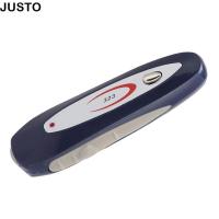ราคา JUSTO Mini Money Detector, DP-323BE เครื่องตรวจจับเงินแบบพกพาแสงสีม่วง, การตรวจจับแม่เหล็กแบบใช้มือถือ Mini ขนาด 2-in-1 เครื่องตรวจจับเงินแสงสีม่วงต่างประเทศ Currencies (52762152077)