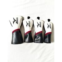 ราคา Golf Mizuno Club Cover วัสดุหนัง เย็บปักถักร้อย LOGO Mizuno Wood Cover Universal (45305968635)