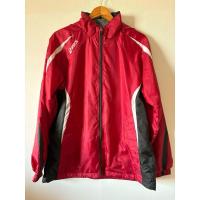 ราคา เสื้อแจ็คเก็ตฮู้ด ผ้าร่ม สีแดง-ดำ แบรนด์ ASICS แท็คครบ ป้ายแท้ (มือสอง) สภาพดีไร้ตำหนิ ทรงสวย อก 46-48“ (28323871874)