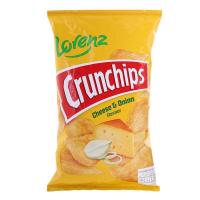 ราคา ลอเรนซ์มันฝรั่งครั้นชิพส์รสชีสหัวหอม 100กรัม Lorenz Crunchips Cheese Onion 100g. [หมายเลขบาร์โค้ด 4018077720901] (57012718920)