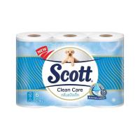 ราคา [สินค้าส่งด่วน] สก๊อตต์ คลีนแคร์กลิ่นแป้งเด็ก 6ม้วน SCOTT CLEAN CARE BABY POWDER 6ROLLS (42731260828)