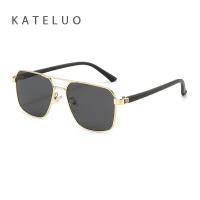 ราคา KATELU Retro Square กรอบแว่นตากันแดด Mens Sun Protection Sunshade Anti-UV Sun แว่นตาแฟชั่นแว่นตาสําหรับกีฬากลางแจ้ง S25304 (48411360719)