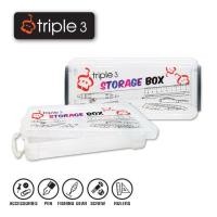 ราคา กล่องดินสอ กล่องพลาสติกอเนกประสงค์ Triple 3 รุ่น R582-C สีขาว (6923699658229) (24536466165)