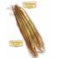 ราคา ตะกรุดคาดเอวสีน้ำตาล ราคาต่อ1ชิ้น* ยาว1.3 เมตร #ตะกรุดคาดเอว 108 ดอก (6074313463)