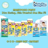 ราคา Mamypoko Pants Extra Dry - S40 / M34 / L30 / XL26 / XXl24 - Mamypoko Pants Xtra Skin Comfort - Mamypoko Slim (26215843099)