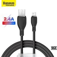ราคา Baseus Data Charger Cable Pudding Series USB A to Lightning 2.4A 1.2M Fast Charging Iphone 5 5S 6 7 8 X XS XR Max Pro Plus สาย Casan Original Ori (40681280491)
