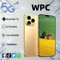 ราคา สมาร์ทโฟน WPC 5G มีหน้าจอขนาด 6.7 นิ้ว ระบบปฏิบัติการ Android 15 แบตเตอรี่ 7000mAh กล้องหน้า 50MP และกล้องหลัง 108MP รอง (44512442821)