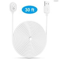 ราคา สายไฟสําหรับ Arlo Ultra 4K UHD Magnetic Chanrging Cable เครื่องชาร์จกันน้ําโดยไม่ต้องใช้ปลั๊กสําหรับในร่มและกลางแจ้ง 6M/9M 1 ชิ้นสีขาว (27511603701)