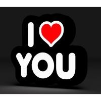 ราคา I Love You USB LED Lightbox Ver.2 (49460236699)