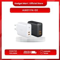 ราคา AUKEY PA-D2 Dual-Port 36W PD Charger พร้อม Dynamic Detect (42955716040)