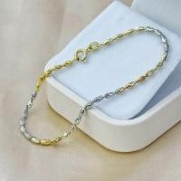 ราคา B110 ลายเม็ดข้าว ข้อมืออิตาลี 3 กษัตริย์ สร้อยอิตาลีเงินแท้ 925 (42181954194)