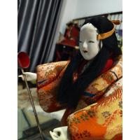 ราคา ตุ๊กตาญี่ปุ่นโบราณ สไตล์โนห์ (Noh) งดงามแบบศิลปะญี่ปุ่นแท้ เสน่ห์ของศิลปะญี่ปุ่นที่อยู่เหนือกาลเวลา (49006811798)