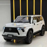 ราคา C 1:24 Gx550 Off-Road Vehicle Sound And Light Model Ornament Toy Gift Diecast Alloy Car Model Colle (50660878761)