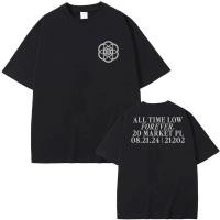 ราคา [มีสินค้า] เสื้อยืด Forever Pop-Up Tee ของวง All Time Low เหมือนกับเว็บไซต์ทางการ เสื้อยืดผ้าฝ้าย 100% แขนสั้น คุณภาพสูง (44662657620)