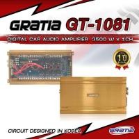 ราคา ขายเพาเวอร์แอมป์ POWER AMP Class​D​ Gratia​รุ่น GT-1081.3500Watt​ x1CH (23829217099)