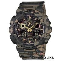 ราคา ของแท้ นาฬิกา G-SHOCK หายาก รุ่น GA-100CM-5A,GA-100CM-5,GA-100CM,GA-100 พรางเขียว (26622658935)