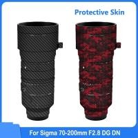 ราคา Decal Skin สําหรับ Sigma 70-200 มม.F2.8 DG DN OS กีฬาสําหรับ Sony E Mount เลนส์กล้องสติกเกอร์ไวนิลฟิล์ม Coat 70-200 2.8 F/2.8 DGDN (25275735761)