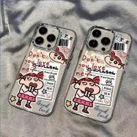 ราคา จัดส่งทันที เคสไอโฟน15 คู่รักการ์ตูนชินชายne เคสใสครอบสีเงิน For iPhone12 13 16 Pro PROMAX 14 15PLUS X XS XR 7/8/SE2/SE3 (40263216349)