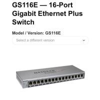 ราคา Netgear 16 port Gigabit Ethernet Unmanned POE Switch รับประกันศูนย์ไทย 2ปี (21955528598)