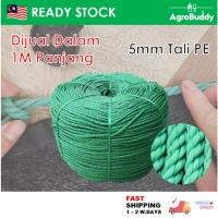 ราคา HIJAU AgroBuddy สีเขียวไนลอน PE เชือก 5 มม./สีเขียว PE เชือกวัวเชือก Lori เชือกเรือเชือก Trawl เชือก CHEETAHepaitis 钢龙 角 (18189068878)
