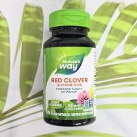 ราคา Nature's Way® Red Clover, Blossom/Herb 800 mg 100 Vegetarian Capsules เรดโคลเวอร์ (2718028925)