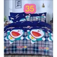 ราคา ชุดเครื่องนอนลายโดเรม่อนเก๋ๆ* ขนาด 3.5,5,6 ฟุต ผ้าปูที่นอน + ผ้านวมครบชุด (12521310198)