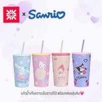 ราคา SANRIO x Central แก้วน้ำสุญญากาศ, ขวดน้ำสุญญากาศ Cherry ความจุ 500 มล. (พร้อมส่งในไทย ) (55807848305)