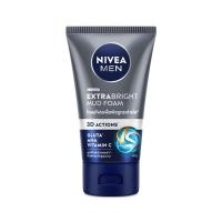 ราคา [สินค้าส่งด่วน] นีเวียเมน ไวท์ มัดโฟม 100กรัม NIVEA MEN EXTRA WHITE MUD FOAM 100G (49961256962)