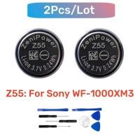 ราคา 2 ชิ้น/ล็อต ZeniPower Z55 1254 เปลี่ยน CP1254 แบตเตอรี่ 3.7V สําหรับ Sony WI-SP600N WF-SP700N WF-SP900 WF-1000XM3 WF-1000X ชุดหูฟัง (48612501835)