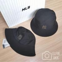 ราคา แท้ MLB Nylon Bucket Hat รุ่นใหม่ ทรงไม่ยวบ หมวกปีกกว้าง/หมวกบักเก็ต ผ้าไนลอน โลโก้โลหะ สีดำ สีเหลือง (22287522588)