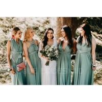 ราคา BRIDESMAID DRESS MULTIWAY INFINITY MATERNITY DRESS CONVERTIBLE (21500384120)