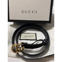 ราคา ของแท้ Used like new เข็มขัด Gucci 2 cm ยาว 80 cm (4963177073)