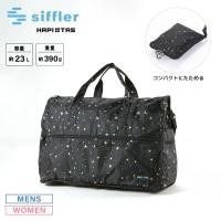 ราคา HAPITAS กระเป๋าพับ กระเป๋าสะพาย Boston Medium ลาย starry black (28268060220)