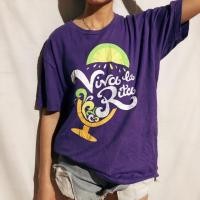 ราคา เสื้อยืด USA สีม่วง (6816980354)