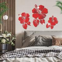 ราคา Onoode Self-Adhesive 3D WallPaper Dinding Floret กระจกอะคริลิคสติ๊กเกอร์ติดผนังห้องนั่งเล่นโซฟาตกแต่งรวมกัน (26823273110)