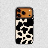 ราคา IPhone 17 16 15 14 13 12 11 Mini Plus Pro Max TPU Rubber Custom Softcase Cow Pattern Cream (41278179618)