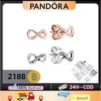 ราคา 【Pandora】ของแท้ 100%ส่งฟรี พร้อมส่งทันที เครื่องประดับหรูหรู-Shiny Eternity Stud Earrings-ใส่ได้ทุกโอกาส ของขวัญสุดคุ้ (52260260373)