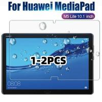 ราคา 1-2PCS HDป้องกันหน้าจอกระจกนิรภัยสําหรับHuawei MediaPad M3 M5 M6 Lite Pro Turbo 8.0 8.4 10.1 10.8 ระเบิดBlue Lightหน้าจอป้องกันฟิล์ม (45310954454)