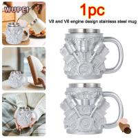 ราคา แก้วสแตนเลส WUPEI, การออกแบบเครื่องยนต์ V8 & V6 แก้วกาแฟ 15 ออนซ์, เครื่องมือห้องครัวถ้วยชาอเนกประสงค์ที่สร้างสรรค์ (53556069274)