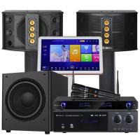 ราคา Jinzheng OK-6615 Home KTV Karaoke System 12inch Speaker Microphone Singing Machine Equipment K-Song Set (28929330590)