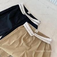 ราคา kloset A - กางเกงเกาหลีดีเทลพับเอว (21749818129)
