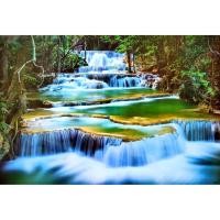 ราคา โปสเตอร์ รูปถ่าย น้ำตก วิว ธรรมชาติ ภาพมงคล เสริมฮวงจุ้ย Landscapes Nature POSTER 23”x34” Inch Waterfalls Mountain V10 (6351835191)