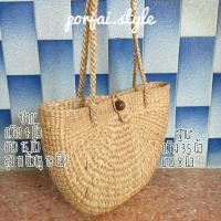 ราคา กระเป๋าสานผักตบชวา (ทรงแตงโมM) (1162473774)